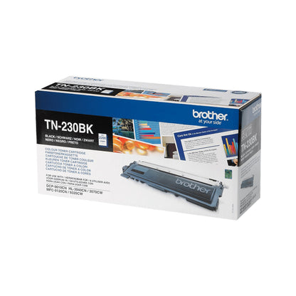 Brother TN-230BK Black Toner Cartridge (2.2K pages, Brother HL-3040 CN)