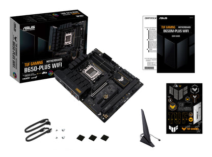 ASUS TUF GAMING B650-PLUS WIFI AMD B650 Socket AM5 ATX Motherboard