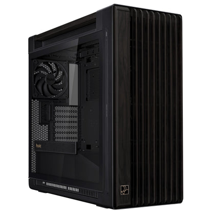 ASUS ProArt PA602 Wood Edition Midi Tower Black PC Case