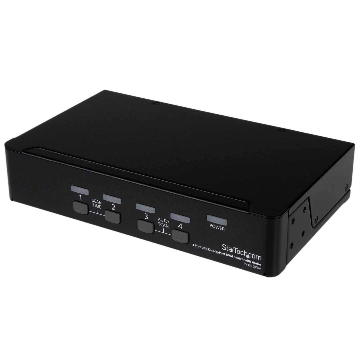 StarTech.com 4 Port USB DisplayPort KVM Switch with Audio - TAA