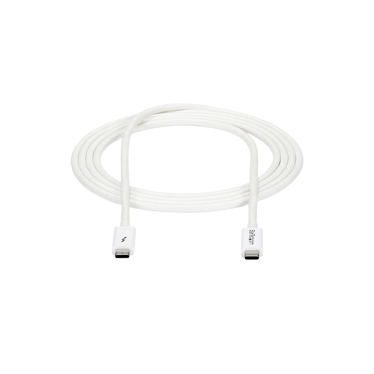 StarTech.com 6.6ft (2m) Thunderbolt 3 Cable, 20Gbps, 100W PD, 4K, Thunderbolt