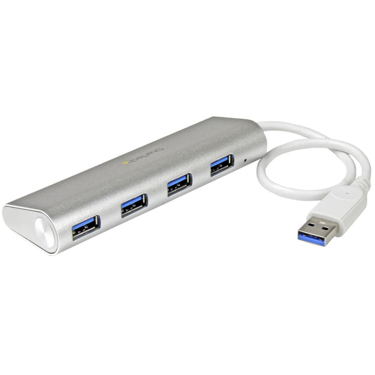 StarTech.com 4-Port USB Hub, USB A to 4x USB-A Ports, USB 5Gbps, Rugged Design