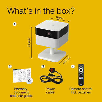 Epson Lifestudio Flex — EF-71 Diamond White Projector