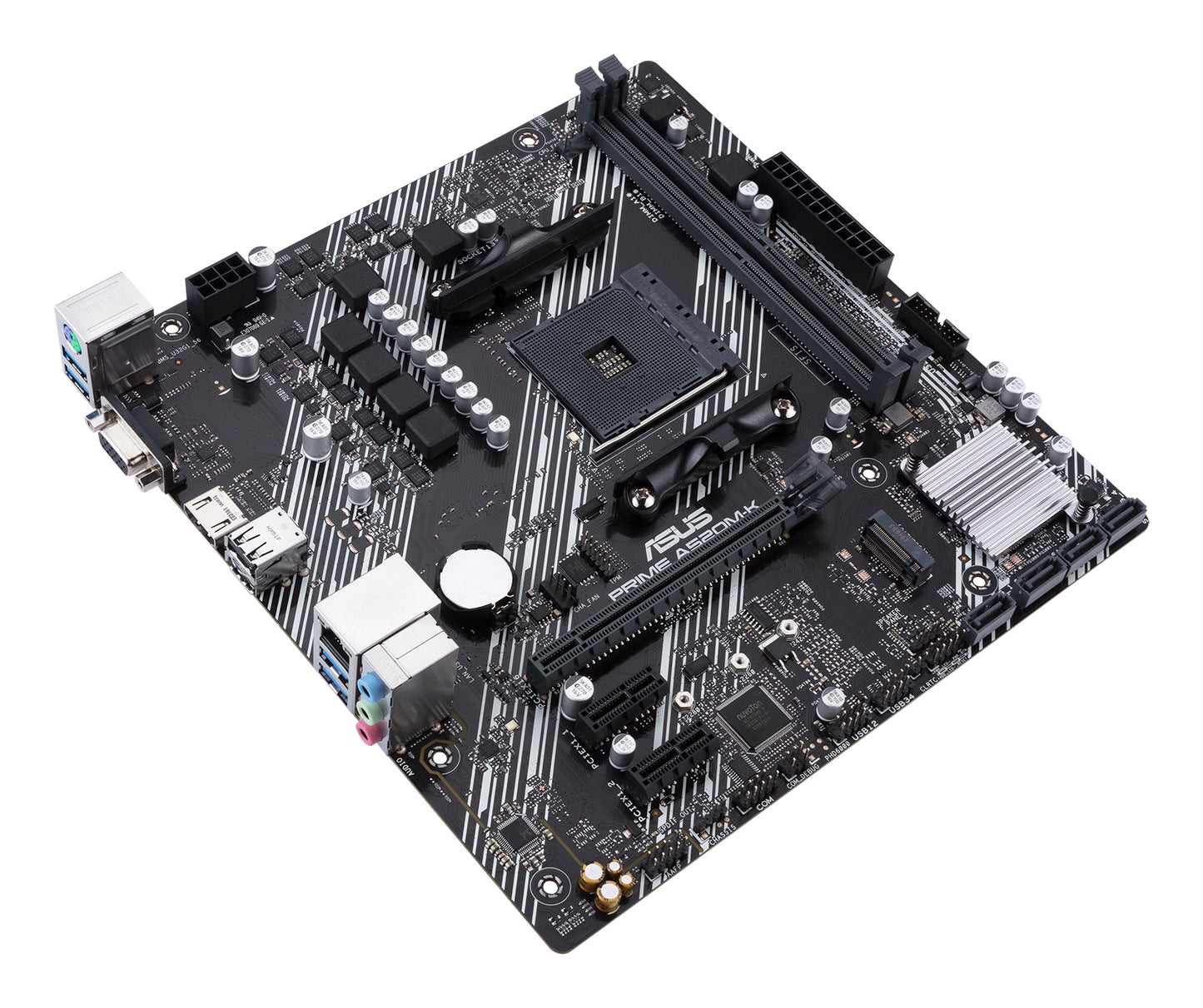 ASUS PRIME A520M-K AMD A520 Socket AM4 micro ATX Motherboard