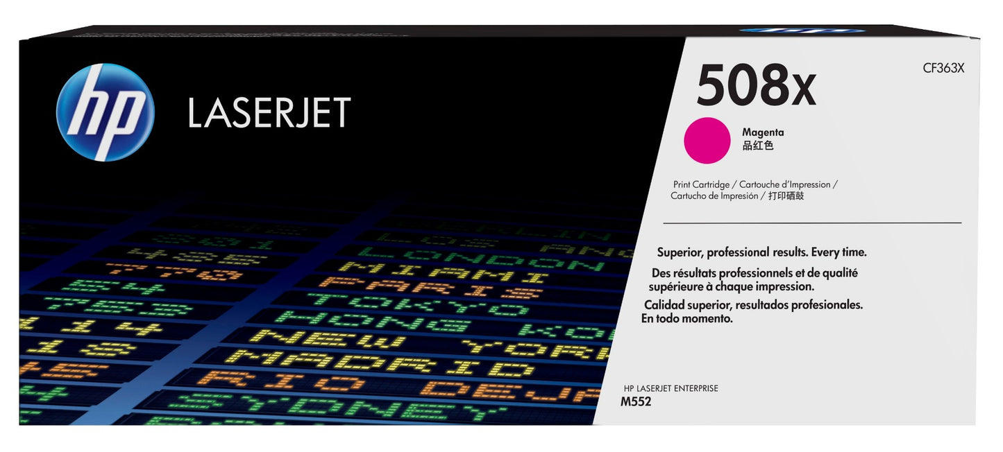 HP CF363X/508X Magenta Toner Cartridge (9.5K pages)