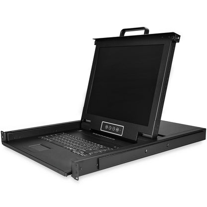 StarTech.com 8 Port Rackmount KVM Console w/ 6ft Cables - Integrated KVM Switch w/ (NS1708K)