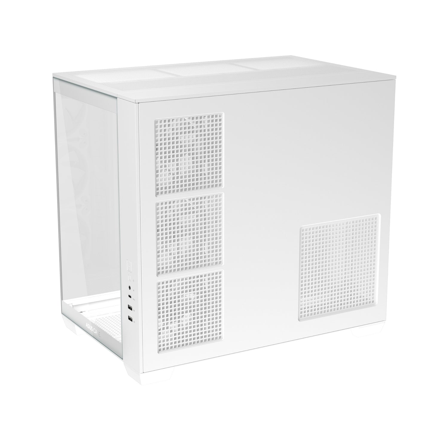 ASUS A32 Plus TG ARGB White Midi Tower PC Case