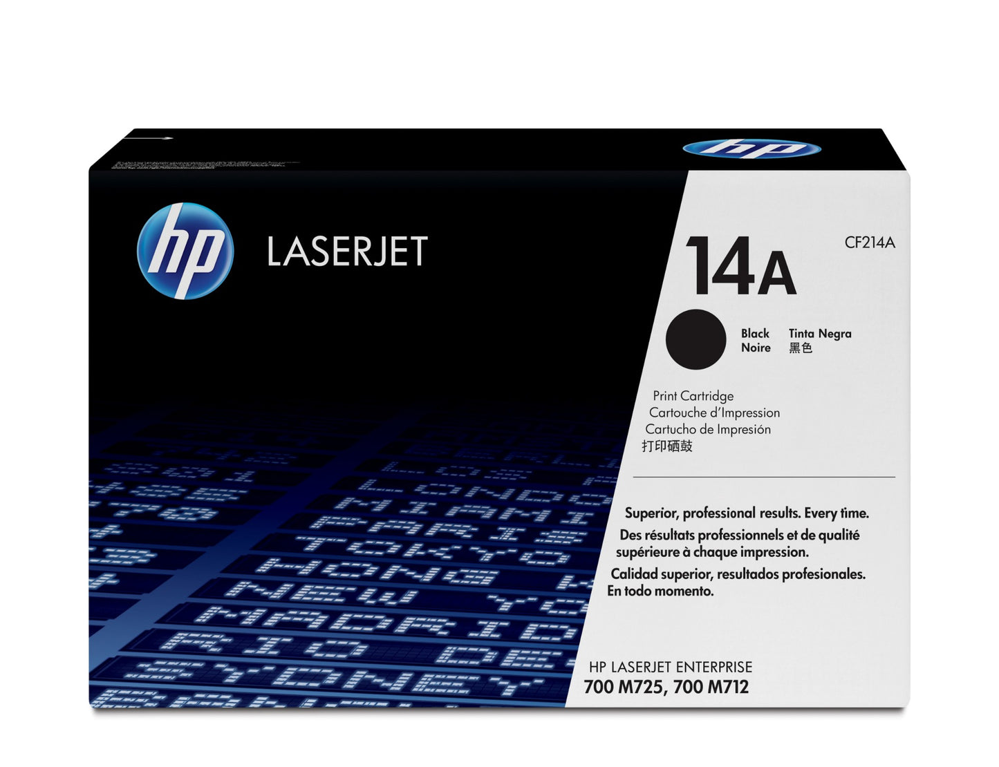 HP CF214A/14A Black Toner Cartridge (10K pages, HP LaserJet 700 M712)
