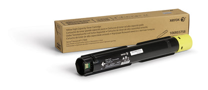 Xerox 106R03758 Yellow Toner Cartridge (10.1K pages, Xerox VersaLink C 7000)