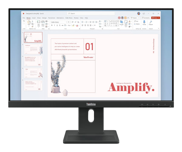 Lenovo ThinkVision E24-40 23.8" Full HD IPS 100Hz Monitor