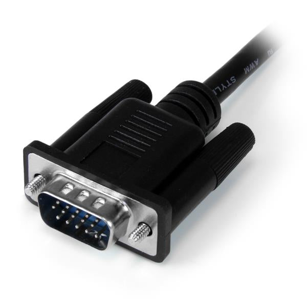 StarTech.com VGA to HDMI Adapter with USB Audio & Power – Portable VGA to HDMI Cable