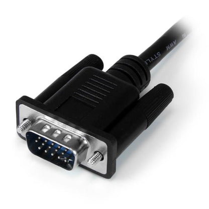 StarTech.com VGA to HDMI Adapter with USB Audio & Power – Portable VGA to HDMI Cable