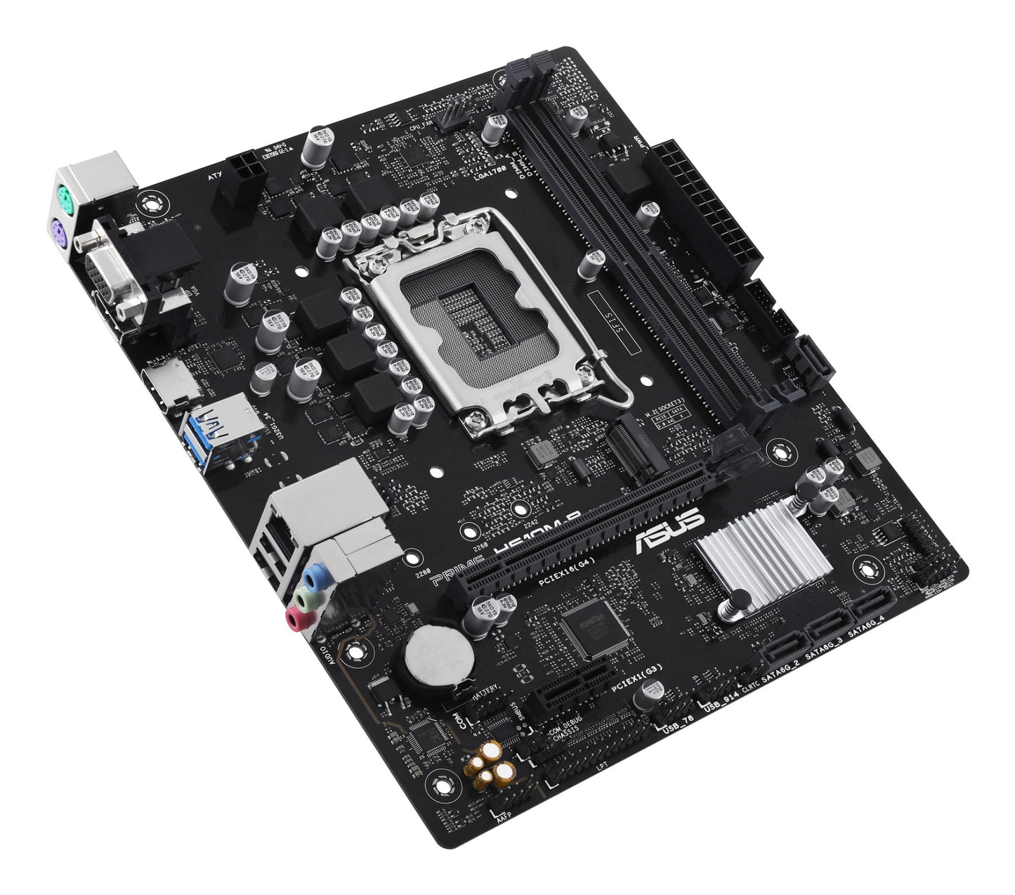 ASUS PRIME H610M-R-SI Intel H610 LGA 1700 micro ATX Motherboard