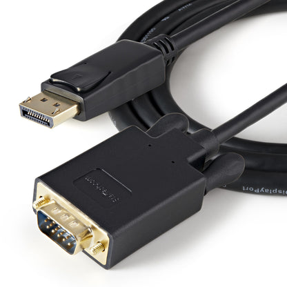 StarTech.com 3ft (91cm) DisplayPort to VGA Cable - Active DisplayPort to VGA Adapter