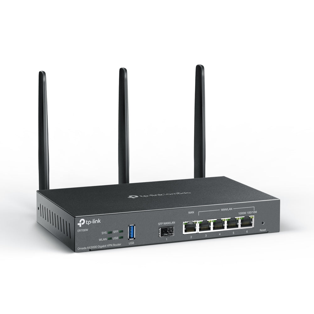TP-LINK Omada AX3000 Gigabit VPN Router Networking