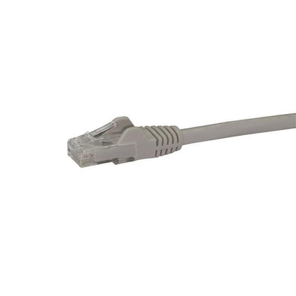StarTech.com 15m CAT6 Ethernet Cable - Grey CAT 6 Gigabit Ethernet Wire -250MHz 100W