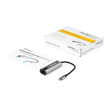 StarTech.com 2.5GbE USB C to Ethernet Adapter NBASE-T NIC - USB 3.0 Type C 2.5/1