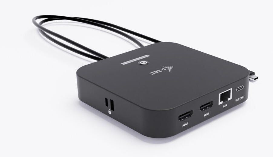 i-tec Power Delivery W USB-C Docking Station 100W (C31DUALHDMIDPD100UK)