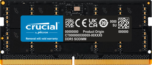 Crucial 32GB (1x32GB) DDR5 SO-DIMM Laptop RAM