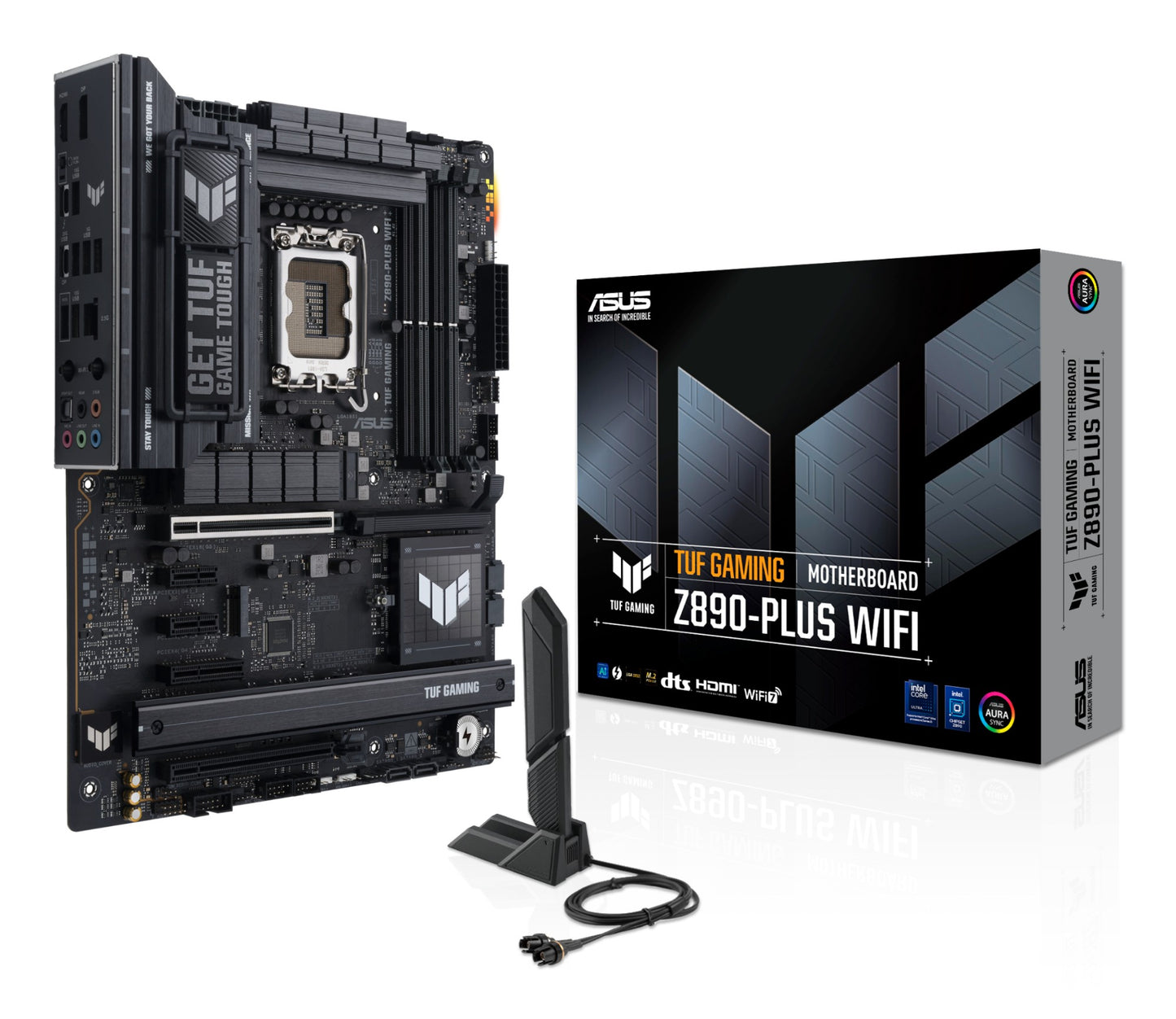 ASUS TUF GAMING Z890-PLUS WIFI Intel Z890 LGA 1851 (Socket V1) ATX Motherboard