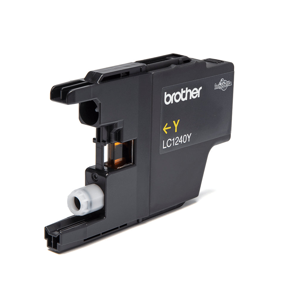 Brother LC-1240Y Yellow Ink Cartridge (600 pages)