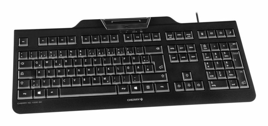 CHERRY KC 1000 SC Wired Keyboard