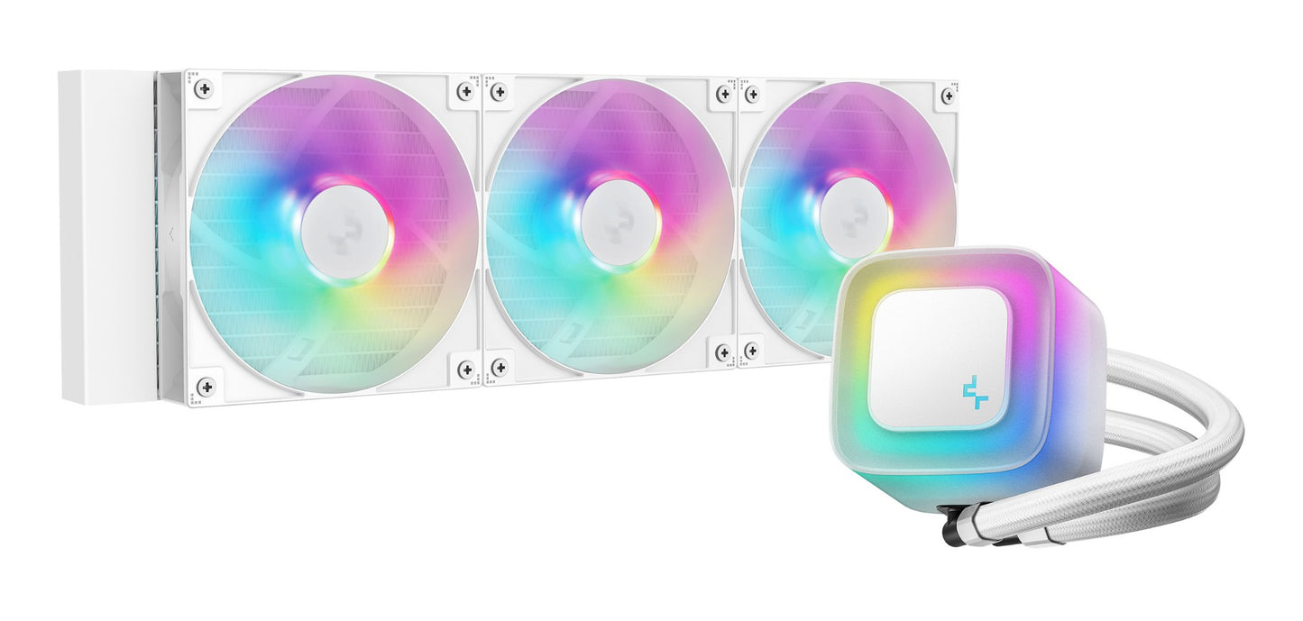 DeepCool LE360 WH V2 Processor All-in-one liquid cooler 12 cm White 1 pc(s) Cooling
