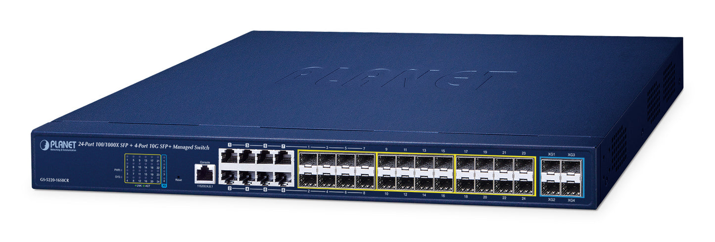 Planet GS-5220-16S8CR network switch