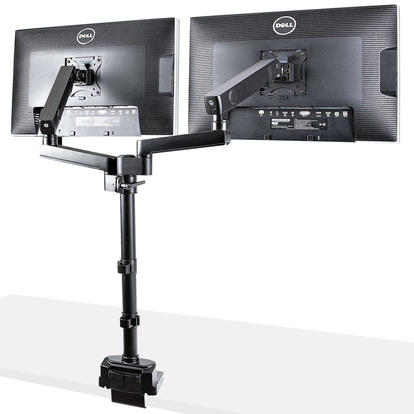 StarTech.com Desk Mount Dual Monitor Arm, Full Motion Monitor Mount for 2x VESA