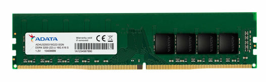 ADATA 16GB (1x16GB) DDR4 3200MT/s CL22 Desktop RAM