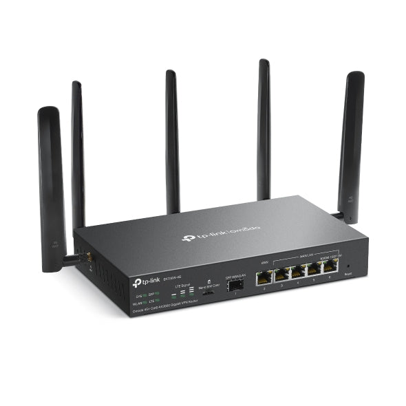 TP-LINK Omada 4G+ Cat6 AX3000 Gigabit VPN Router Networking