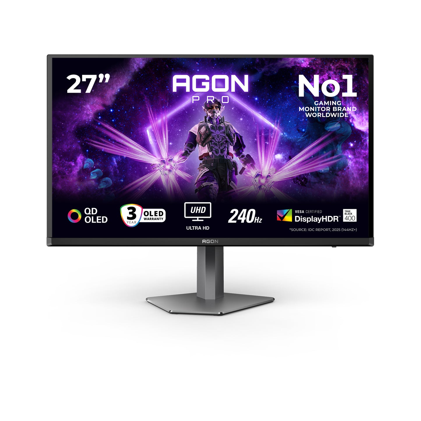 AOC G2 AG276UZD 26.5" 4K UHD OLED 240Hz Monitor