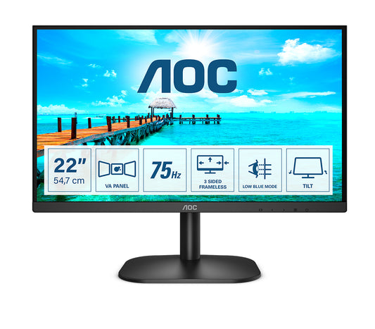 AOC B2 22B2H/EU 21.5" Full HD VA Monitor