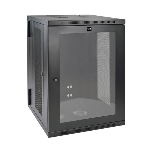 Tripp Lite SRW18USG SmartRack 18U Low-Profile Switch-Depth Wall-Mount Half-Height