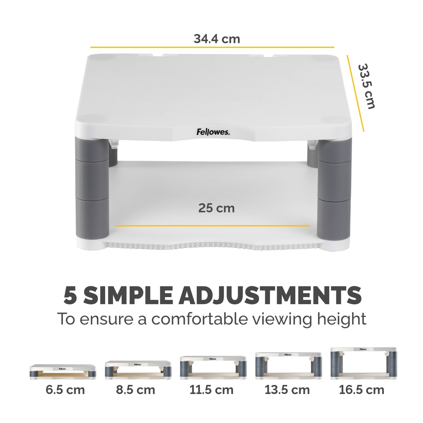Fellowes Premium Monitor Riser Mount