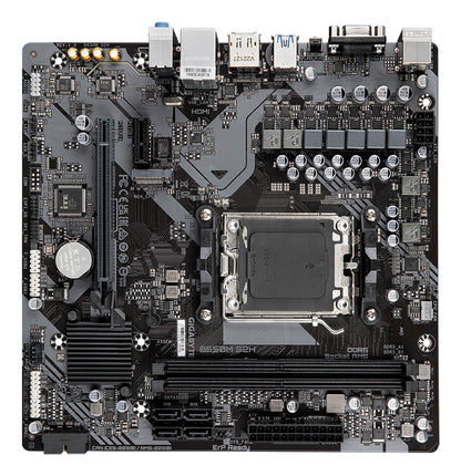 Gigabyte B650M S2H Motherboard - AMD Ryzen 9000 Series CPUs, 5+2+2 Phases VRM, up to