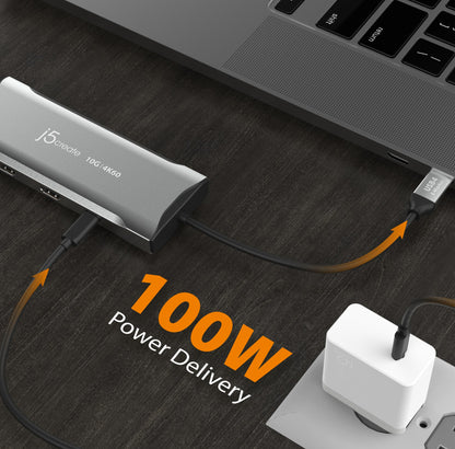 j5create JCD397-N 4K60 Elite USB-C Docking Station
