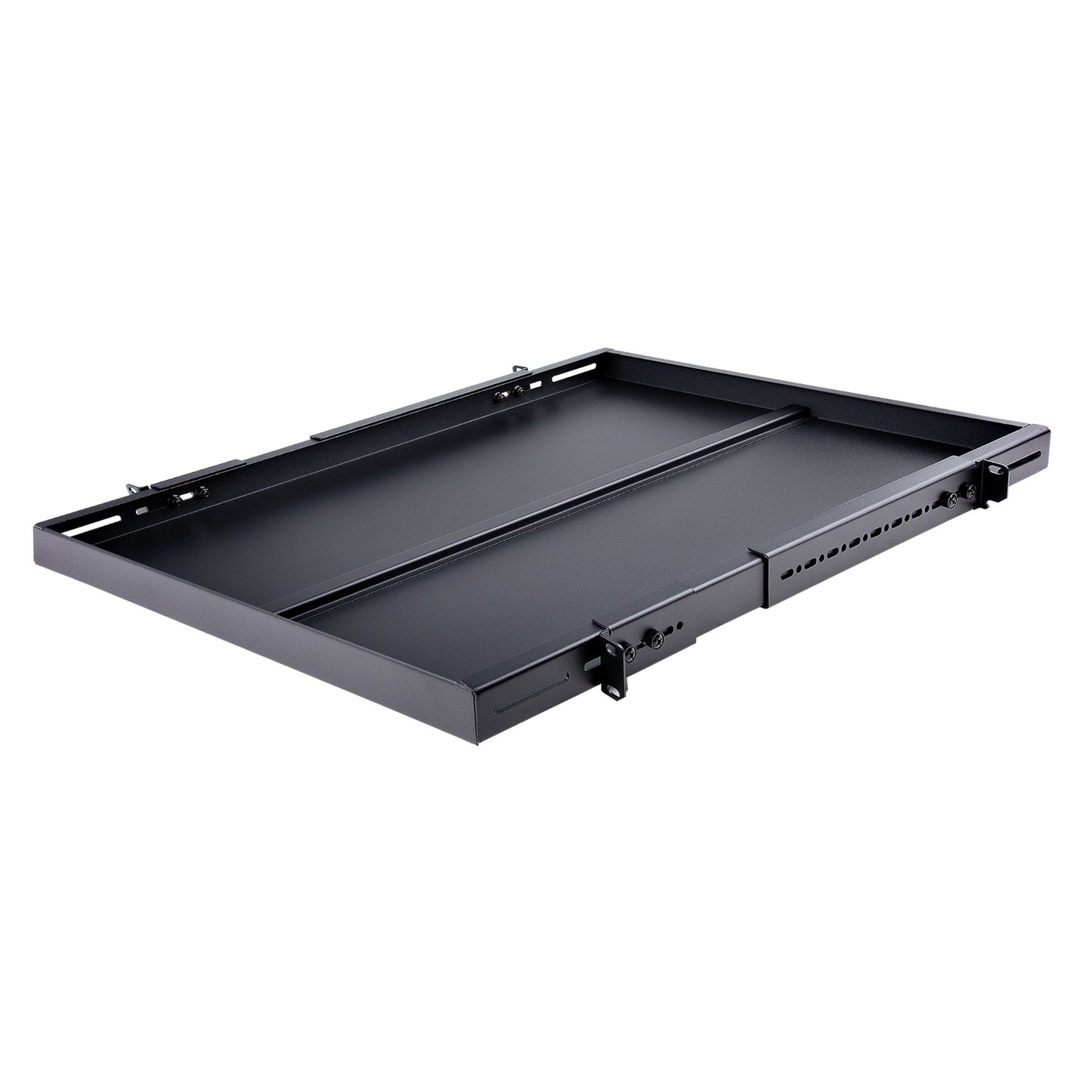 StarTech.com 1U 4-Post Adjustable Server Rack Mount Shelf - 330lbs(150 kg) - 19.5 to