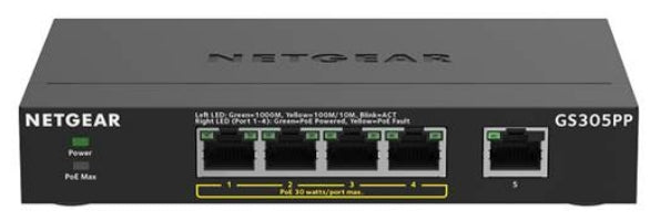 Netgear GS305PP Networking