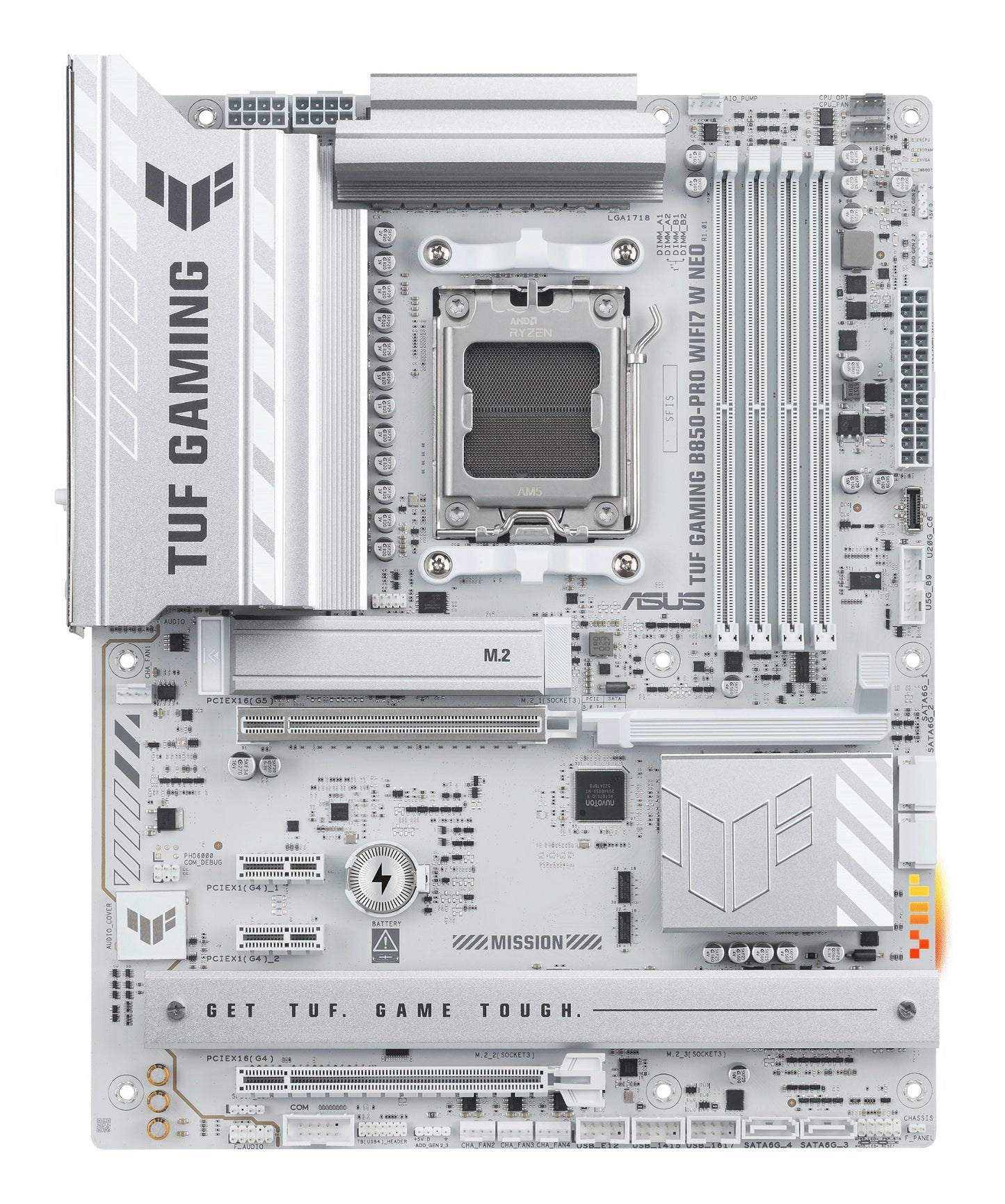 ASUS TUF GAMING B850-PRO WIFI7 W NEO AMD B850 Socket AM5 ATX Motherboard