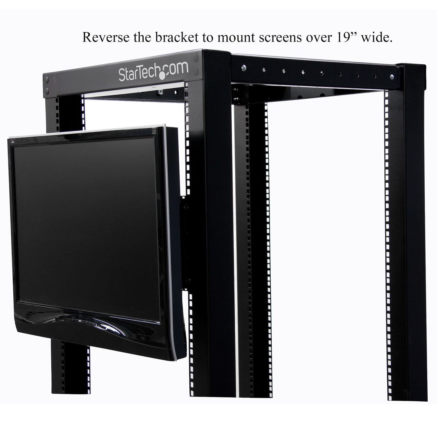 StarTech.com 4U Universal VESA LCD Monitor Mounting Bracket for 19-inch Rack or
