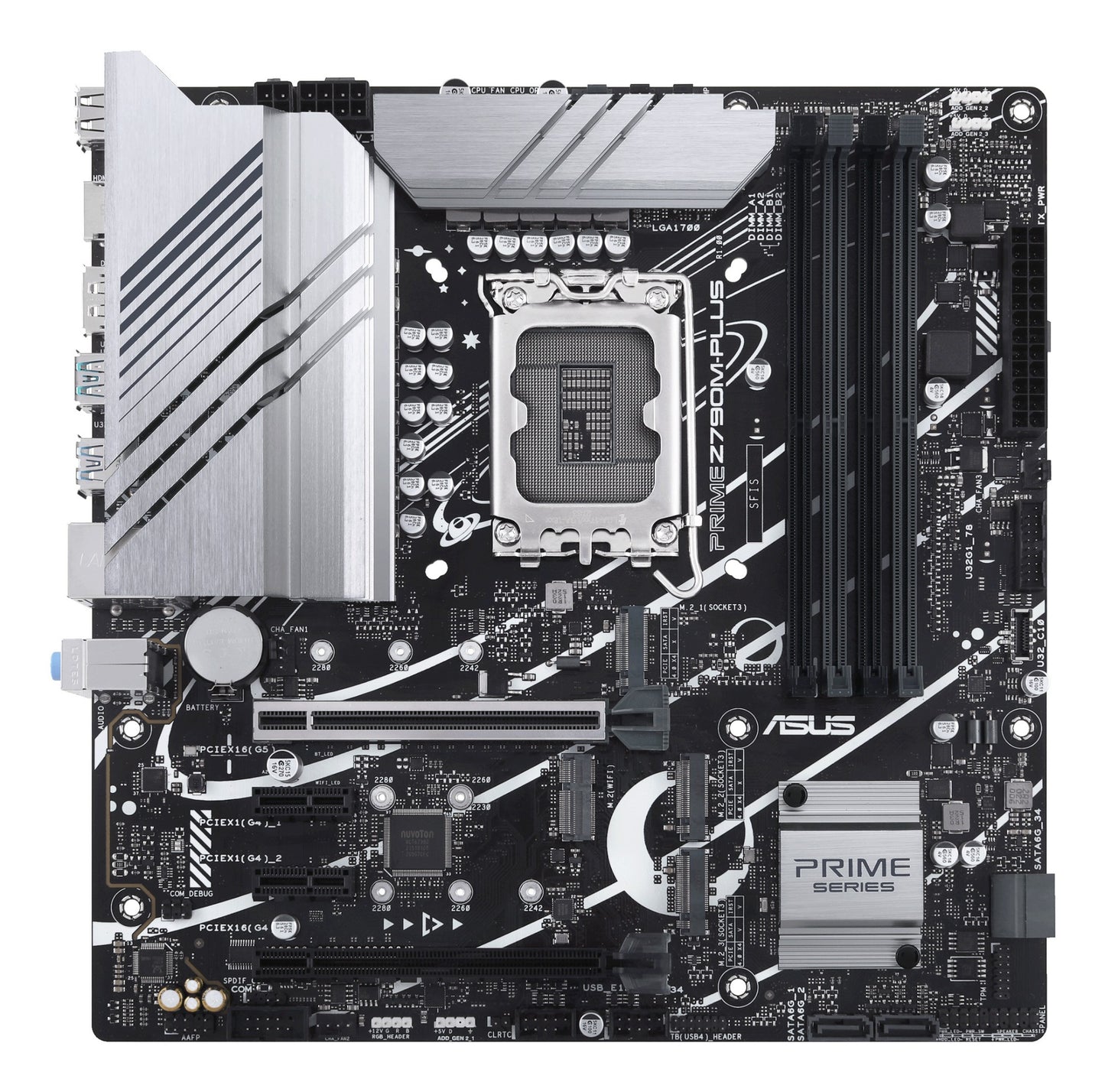 ASUS PRIME Z790M-PLUS Intel Z790 LGA 1700 micro ATX Motherboard