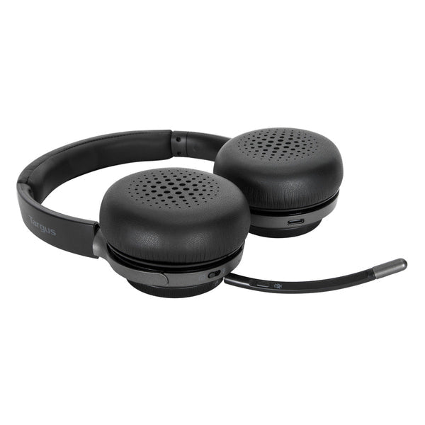Targus AEH104GL headphones/headset Wired & Wireless Head-band Calls/Music USB Type-C
