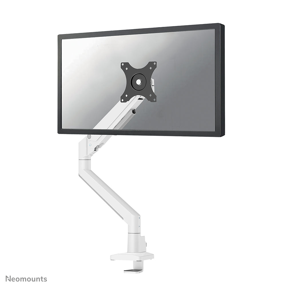 Neomounts DS70-250WH1 Monitor arm 17-35" - gas spring - Topfix - 180°-stop