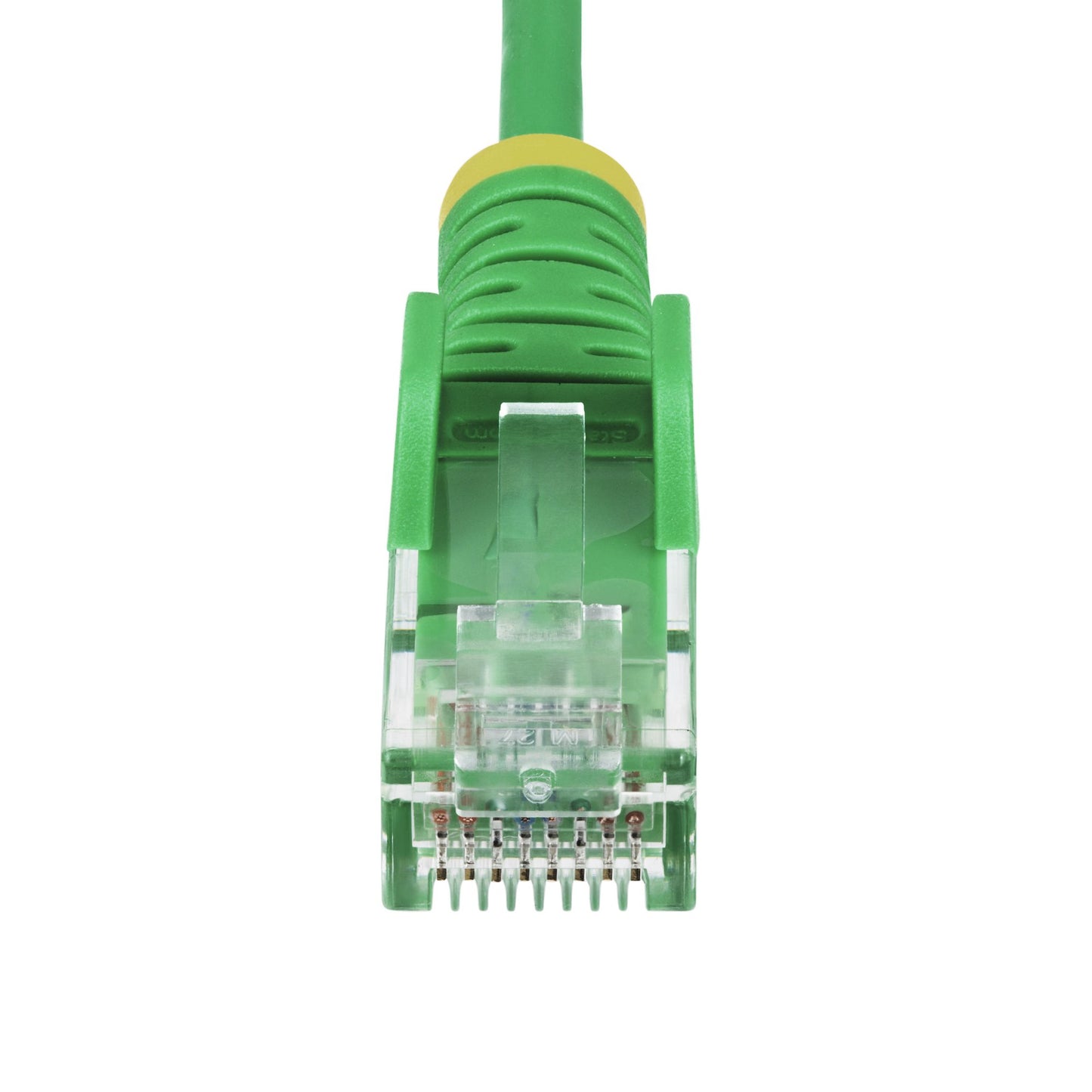 StarTech.com 15m Green Slim CAT6 Ethernet Cable, Snagless, 100W PoE, UTP, LSZH