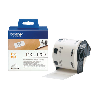 Brother DK-11209 DirectLabel Etikettes 29mm x 62mm 800 for Brother P-Touch Labels