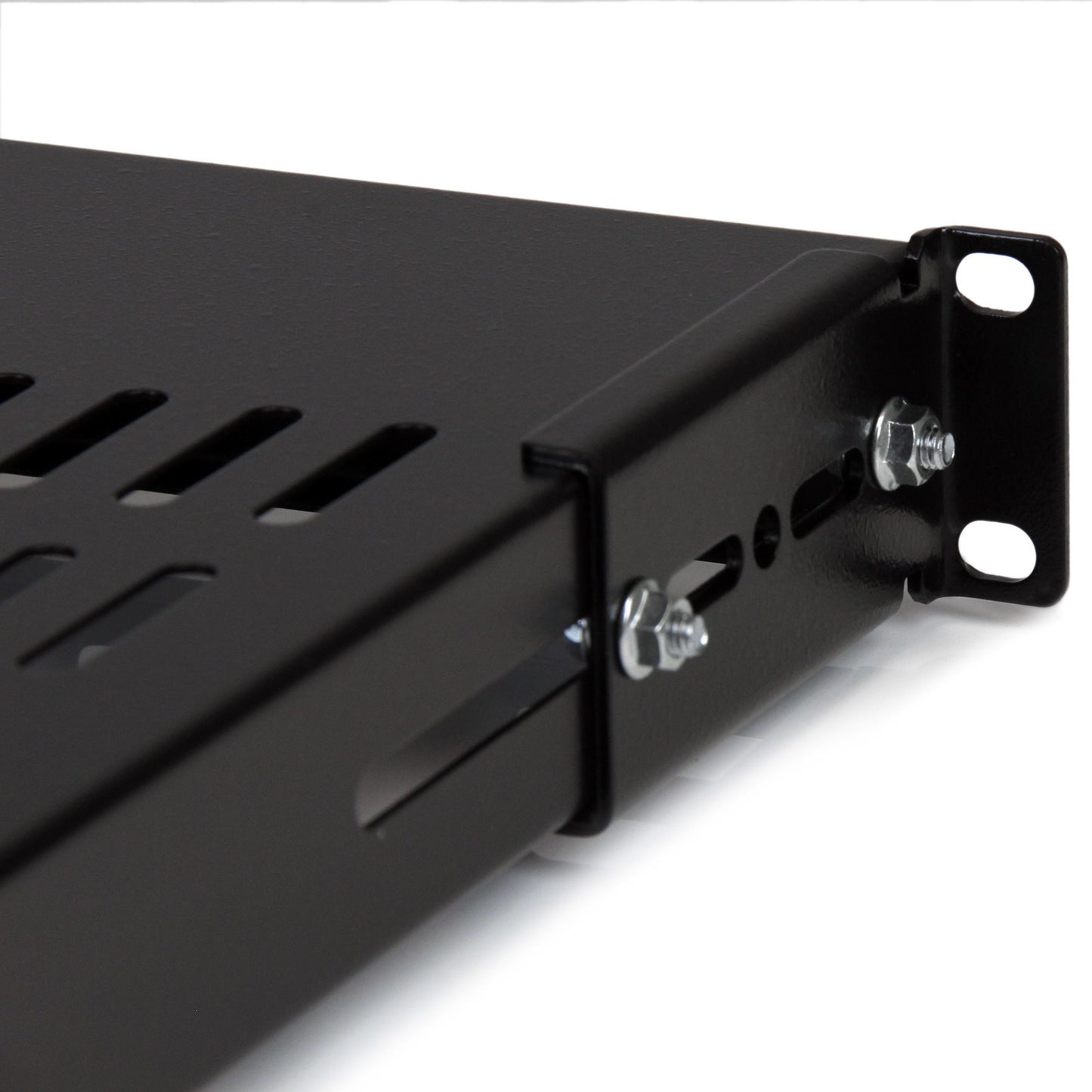 StarTech.com 1U Adjustable Vented Server Rack Mount Shelf - 175lbs - 19.5 to 38in