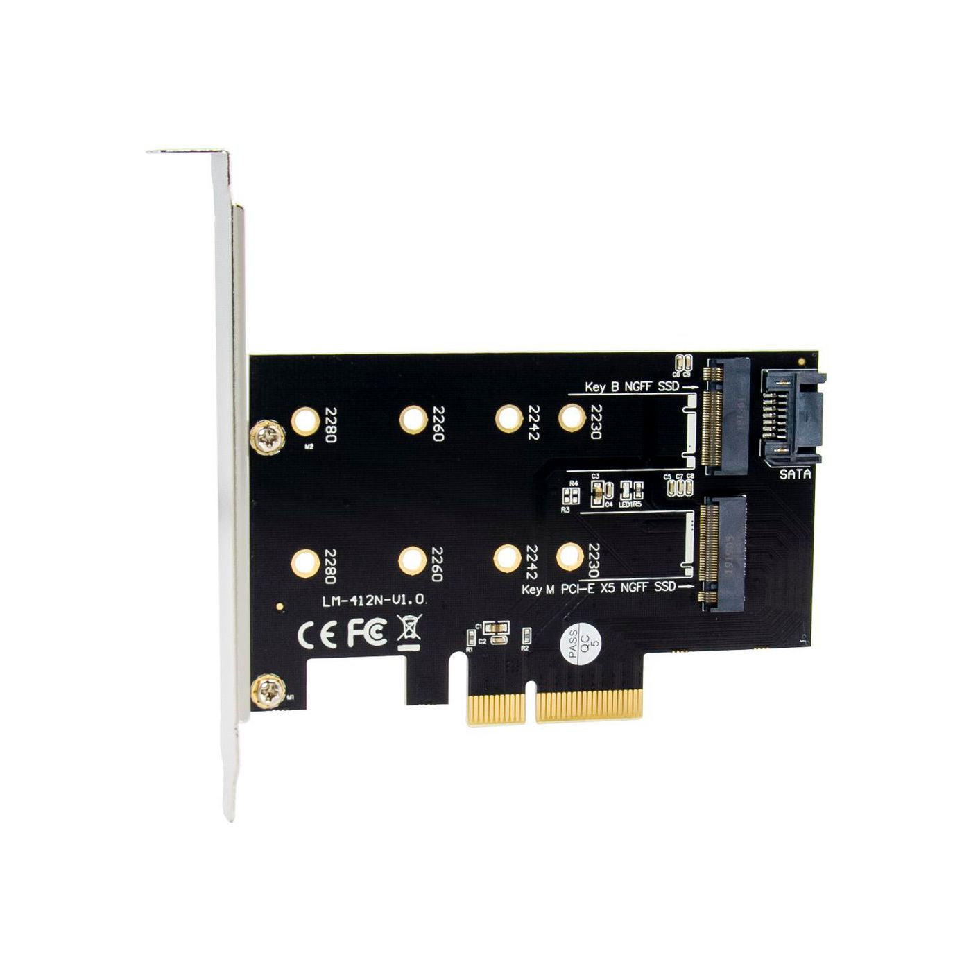 Microconnect MC-PCIE-SSDADAPTER interface cards/adapter Internal M.2 Hub