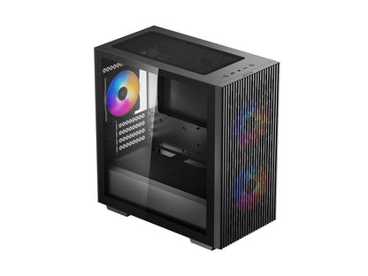 DeepCool MATREXX 40 3FS Micro Tower Black PC Case