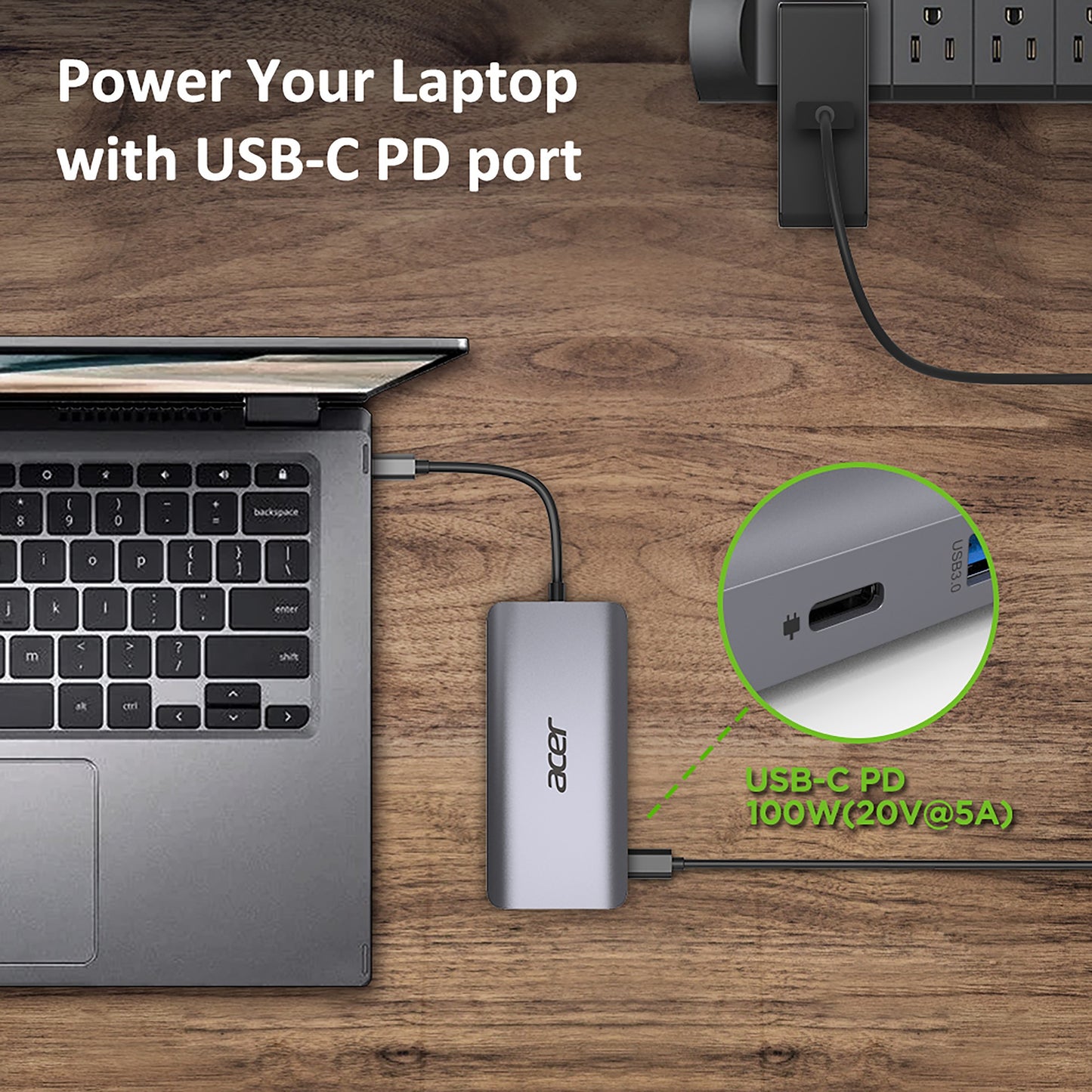 Acer 12in1 Type Hub USB-C Docking Station